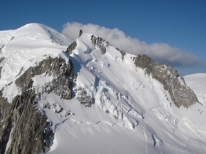 Monte Bianco 4.807 mt e Mont Maudit 4.468 mt